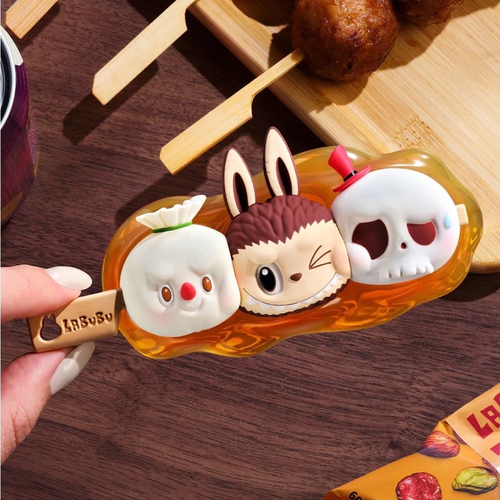 The Monsters Wacky Mart Series Figures Labubu Yakitori Pop Mart Monster Figure
